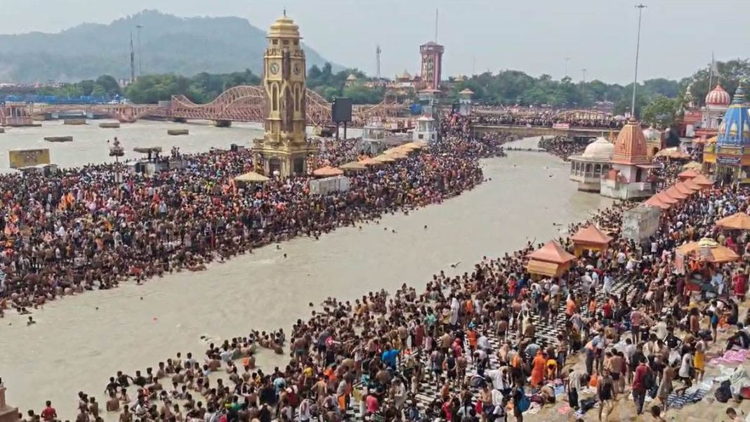 Mansa Devi temple stampede Haridwar temple crowd incident Haridwar stampede news 2025 Kanwar Yatra crowd control Stampede after Kanwar Yatra
