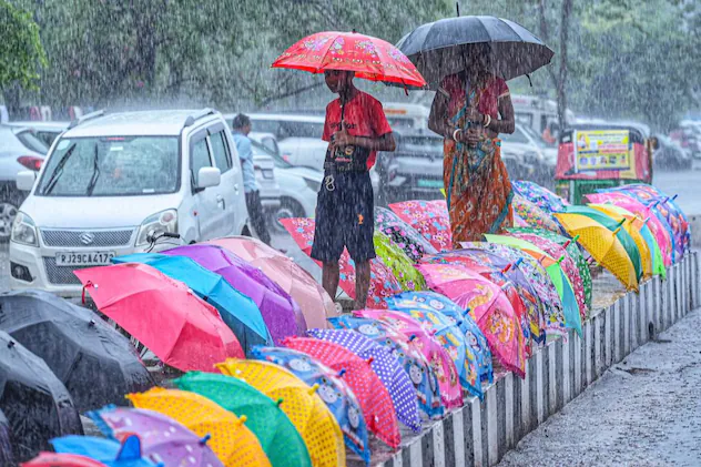 राजस्थान बाढ़ 2025 CEEW रिपोर्ट मानसून पैटर्न