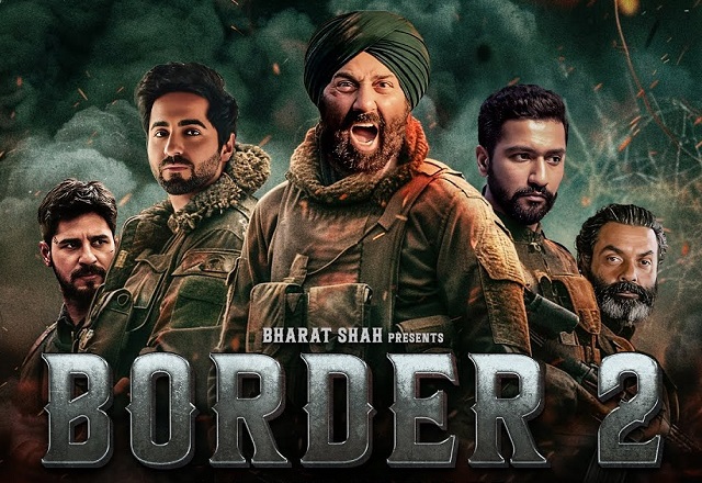 बॉर्डर 2, सनी देओल नई फिल्म, वॉर 2, स्वतंत्रता दिवस फिल्म, बॉर्डर 2 टीज़र, सनी देओल आर्मी लुक, सनी देओल इंडिपेंडेंस डे,