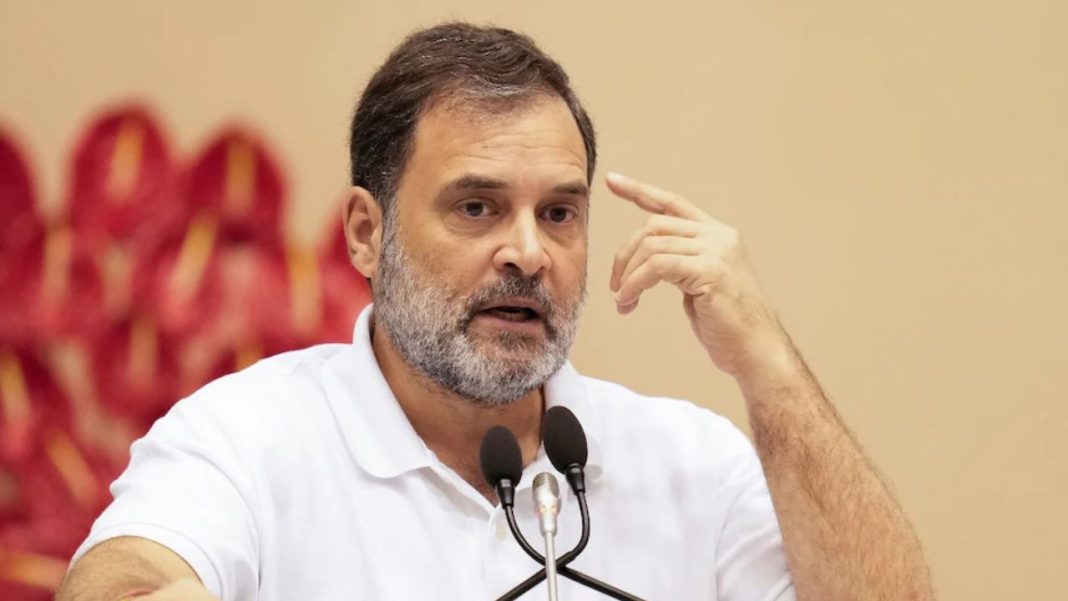राहुल गांधी चुनाव आयोग बिहार SIR विवाद एक वोट एक व्यक्ति Rahul Gandhi EC criticism Election irregularities Bihar