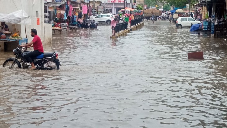 राजस्थान बाढ़, चंबल नदी उफान, पार्वती नदी बाढ़, जयपुर बारिश