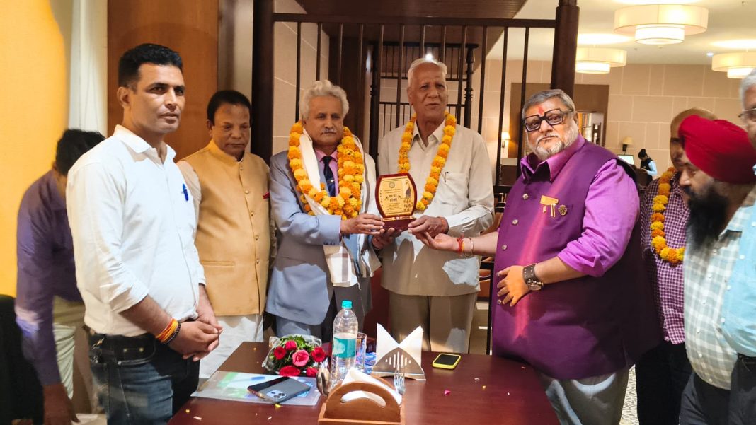 सॉफ्ट हॉकी इंडिया सम्मान समारोह: जयपुर में डॉ. अमरीका सिंह का हुआ सम्मान