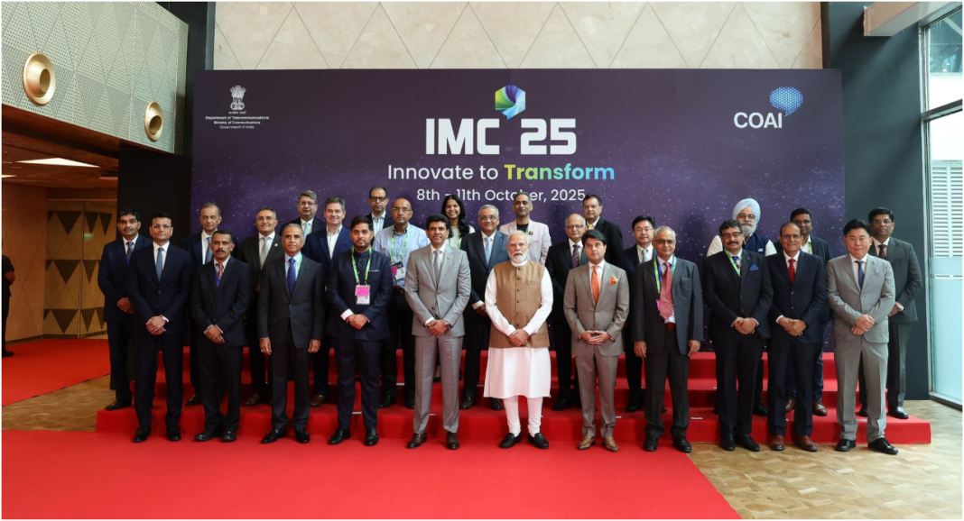 PM मोदी ने किया इंडिया मोबाइल कांग्रेस 2025 का उद्घाटन