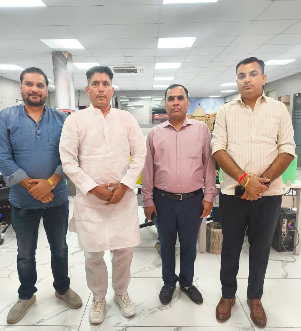 भंवर सिंह पलाड़ा का लोकमत राजस्थान द्वारा स्वागत