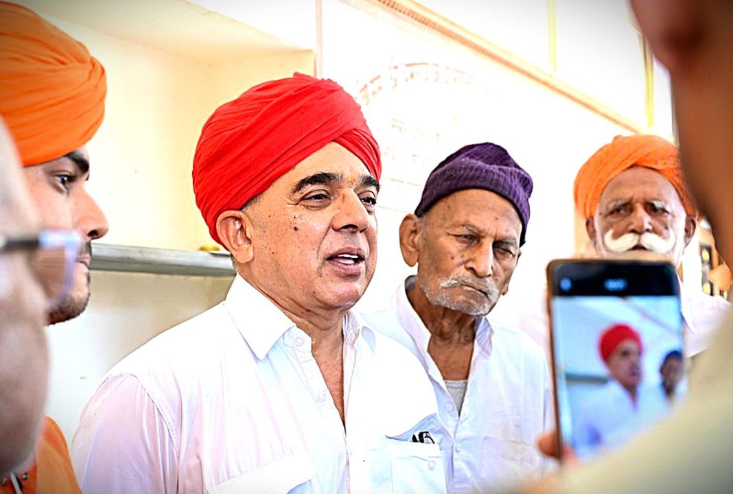 भाजपा के वरिष्ठ नेता और पूर्व सांसद मानवेंद्र सिंह जसोल